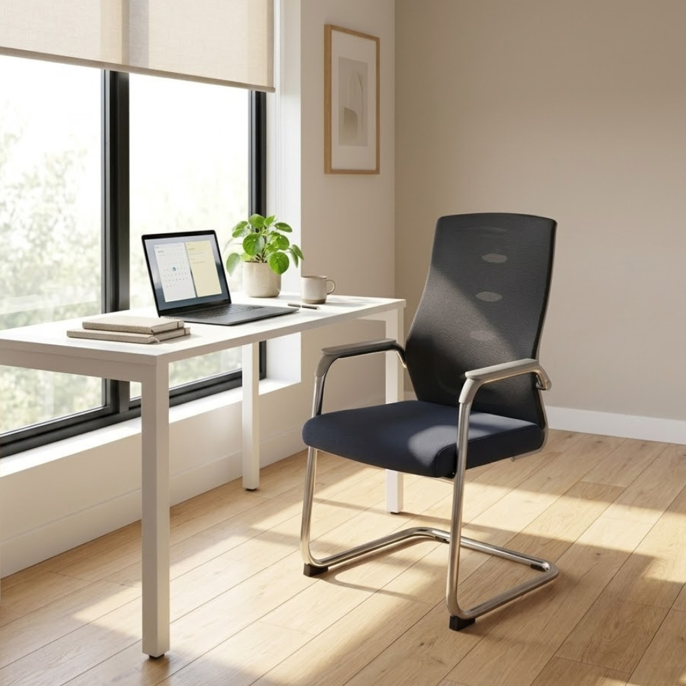 IAM Furniture- Breathable Mesh Guest Chair IAM Furniture- Breathable Mesh Guest Chair