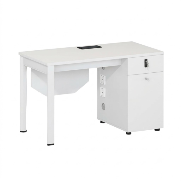 IAM Furniture- Minimalist White Utility Desk
