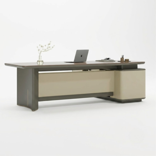 IAM Furniture- Modern Executive L-Desk