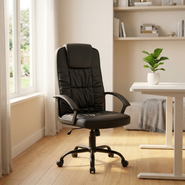 IAM Furniture- Padded Leather Task Chair