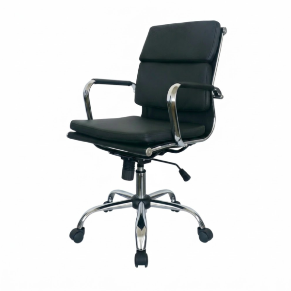 IAM Furniture- Padded Leatherette Conference Room Chair