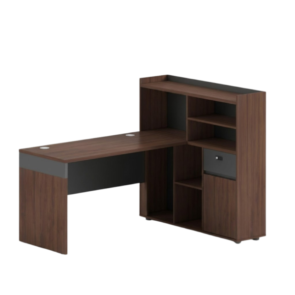 IAM Furniture- Sleek L-Shaped Storage Desk