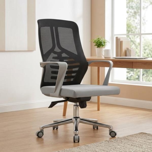 IAM Furniture- Two Tone Ergonomic Mesh Office Chair
