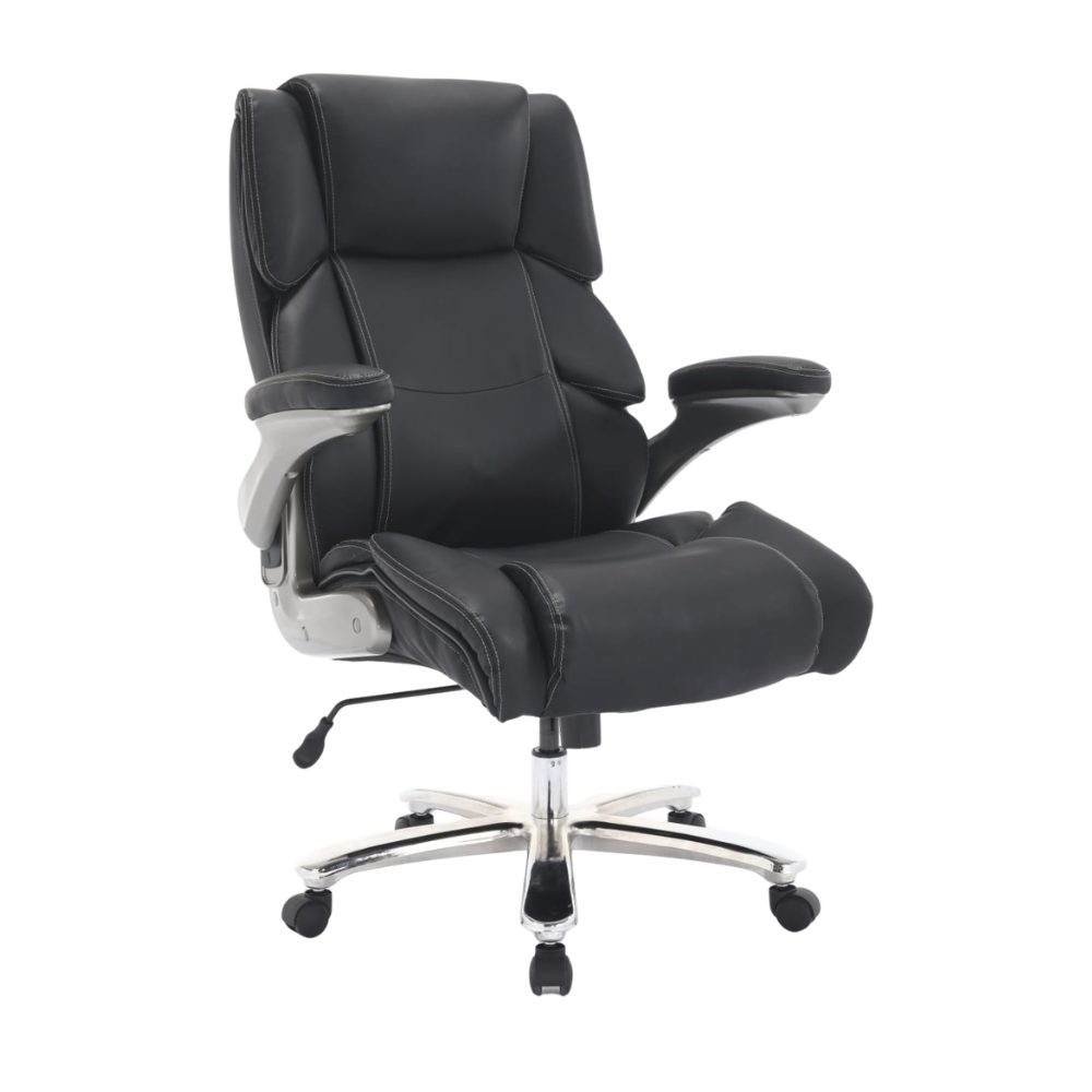 CH9500BLACK IAM Furniture – COMFORT BIG & TALL EXECUTIVE OFFICE CHAIR (400LBS) - Image 1