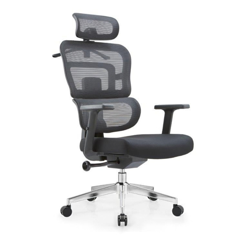 CH8800BLACK IAM Furniture – UP-ERGO WITH HEADREST - Image 1